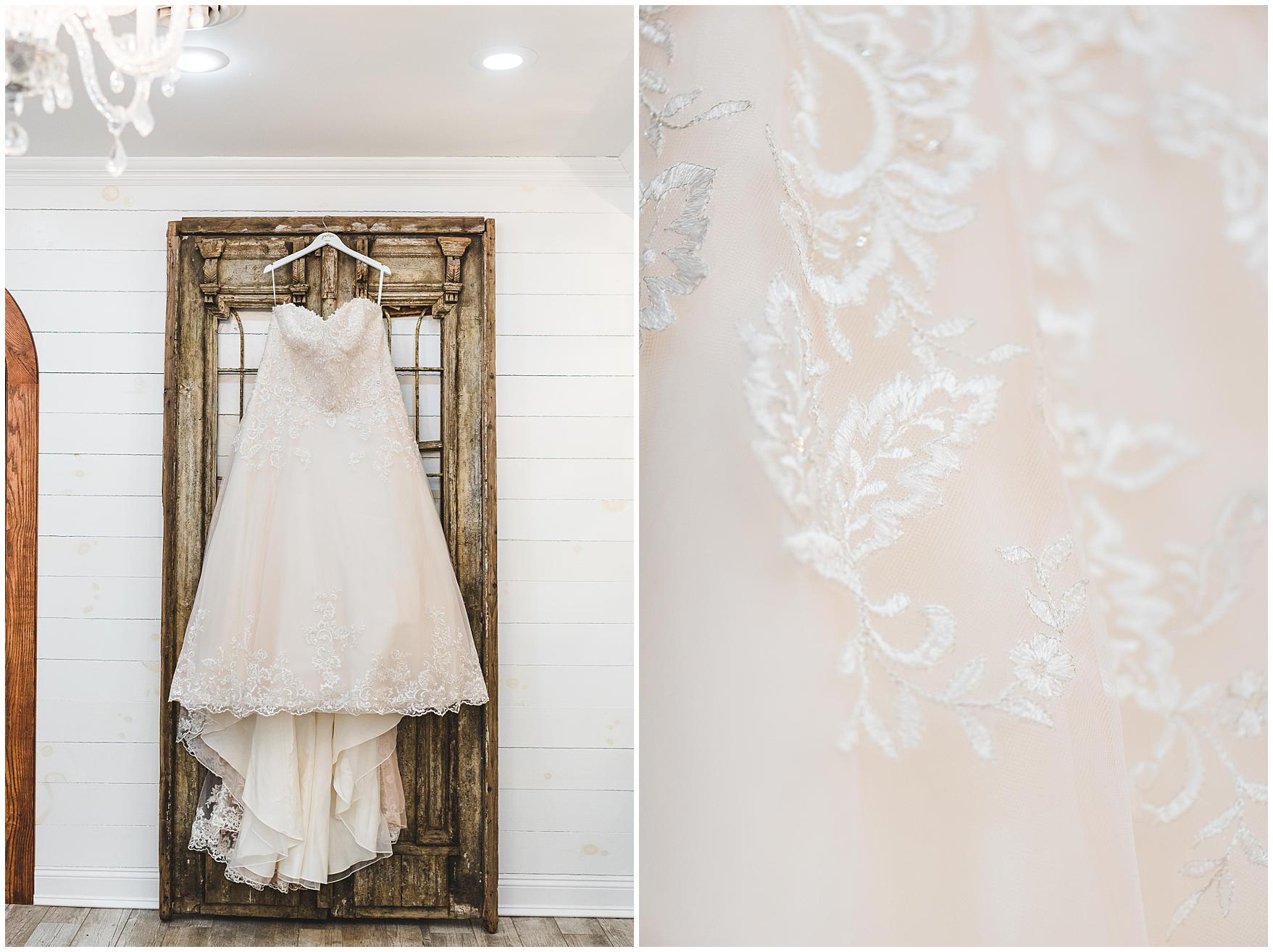 charlotte wedding photographer details the dress and lace