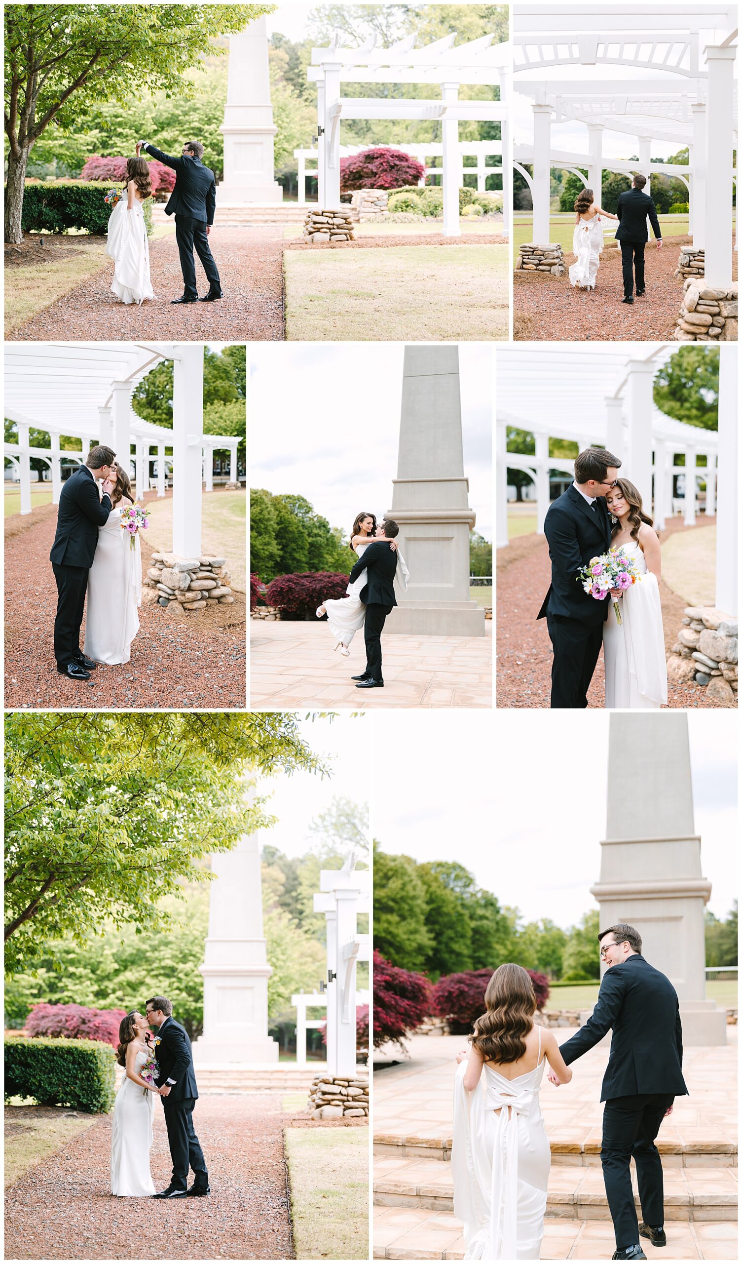 wedding day couples portraits